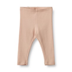 Wheat Rib leggings Maddy - Rose dust